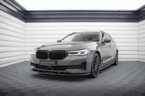 BMW 5-Serie G30 / G31 LCI 2020-2023 Frontläpp / Frontsplitter V.1 Maxton Design
